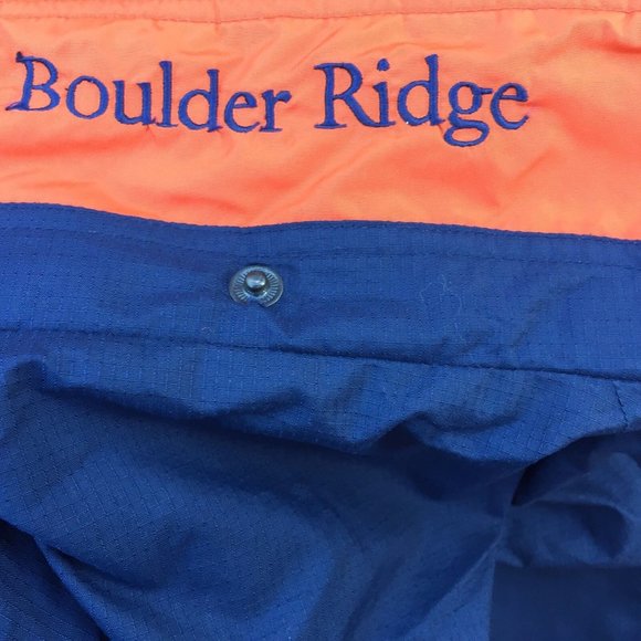 COLUMBIA boulder ridge women's 3-in-1  orange color jacket size--L - Picture 4 of 4